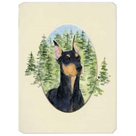 Skilledpower Doberman Mouse Pad; Hot Pad & Trivet SK232517